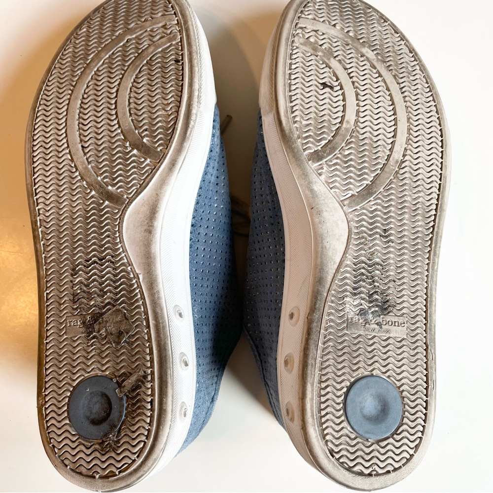 Rag And Bone Standard Issue Perforated Suede Snea… - image 2